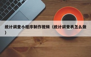 开封统计调查小程序制作视频（统计调查表怎么做）